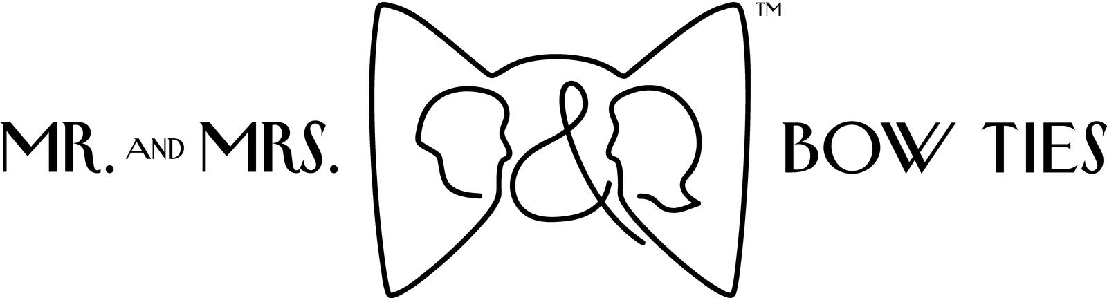 Logo for Mr. & Mrs. Bow Ties